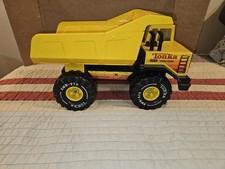 Tonka XMB - 975 Turbo Diesel Steel Yellow Dump Truck Toy