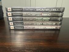 PS 2. Tom Clancy  5 game bundle 