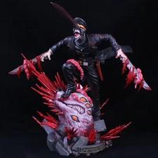 37cm Chainsaw Man Denji Pochita Statue Action Figure Model Ornaments Toy Model