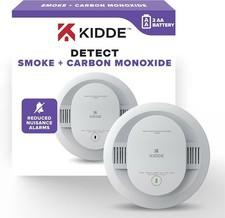 Kidde Smoke and Carbon Monoxide Detector, AA Battery Powered