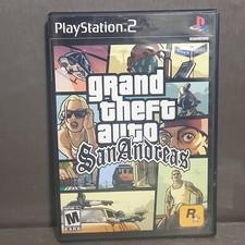 Grand Theft Auto San Andreas PlayStation 2 PS2 Video Game