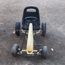 Kettler Pedal Go-Kart Ride-On Yellow/Black Made in Germany Ages 4-11