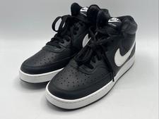 Nike Court Vision Mid Women's Size 11 Black White Mid Sneakers New