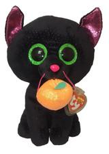 Ty Beanie Boos - POTION the Halloween Cat Medium 9" NEW MWMTs Stuffed TAnimal oy