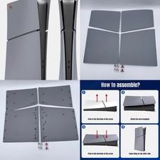 Gray PS5 Slim Faceplate Cover Plate Shell PlayStation 5 (Disc-Free)