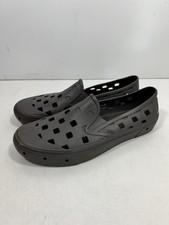 Vans Trek Slip On Shoes Men Sz US 10 In Pewter  Waterproof  Rubber 