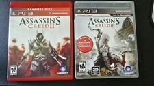 PS3 PlayStation 3 Assassin's Creed 2 and Assassin's Creed 3 Game Lot