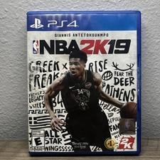 CIB 2K NBA 2K19 PS4 Sports Basketball Multiplayer Online Manual Included