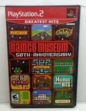 Namco Museum 50th Anniversary (PlayStation 2, 2005) Complete Tested Working 
