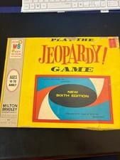 Jeopardy! Milton Bradley Board Game Ages 10 to Adult Sixth Edition