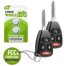 2 Replacement For 2007 2008 2009 Dodge Ram 1500 2500 3500 4500 Key Fob Remote