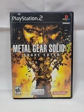 Metal Gear Solid 3: Snake Eater (Sony PlayStation 2, 2004), CIB - Tested