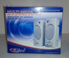 iMicro Multi-Media Hi-Fi Stereo System Speakers SP-IMD693