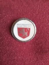 Rare Datsun Vintage Pin Badge  With Insert MOTORCAR Cars. Vintage, Original 