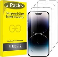3X Tempered Glass Screen Protector For iPhone 17e 16e 15 14 13 12 11 Pro Max XR