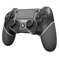 Wireless Controller for PS4 with Non-Slip Grip, 3.5mm Audio Jack and Thumb Caps