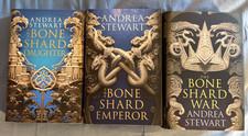 Signed Fairyloot edition of The Drowning Empire Trilogy Andrea Stewart