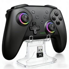 Wireless Bluetooth Controller PC Controller with Holder Hall Effect Joystic