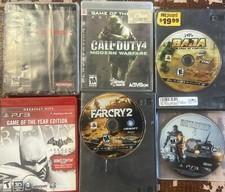 PLAYSTATION 3 GAME LOT OF 6 SEE PHOTOS AND PHOTOS FOR CONDITION NO PAPERS. @@@@@