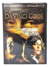 The DaVinci Code DVD, 2006 2-Disc Set Special Edition Full Frame NEW Sealed