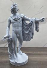 GREEK SCULPTURE APOLLO BELVEDERE 14.4 INCH/365 MM, MUSEUM REPRODUCTION
