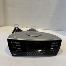 Timex Alarm Clock Radio T435B Multi Directional Sound Chamber MP3 Aux Tested