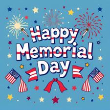 Memorial Day CANVAS WALL ART Picture Print Digital