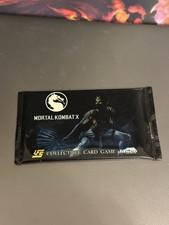 Mortal Kombat X Trading Card Booster Pack RARE