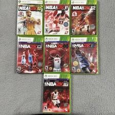 Xbox 360 NBA 2K Lot Of 7 - 10 11 12 13 14 15 16 LeBron Kobe Jordan Durant