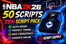 NBA 2K26 Cronus Zen Scripts 50 Pack – Hoops, Glory, Proaimers, Yoga, Sosa, +MORE