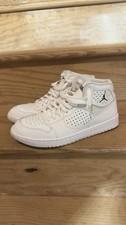 Nike Air Jordan Access sneakers in white.