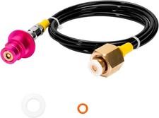 Soda Machine Adapter with Quick Connector Hose Soda CO2 Stream Cylinder CGA3