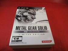 Metal Gear Solid HD Collection Limitd Edition Playstation 3 PS3 EMPTY Outer Case
