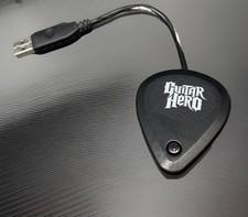 Guitar Hero Les Paul PS3 Wireless Guitar Receiver USB Dongle Red Octane