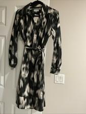 NWT Calvin Klein Midi Long Sleeved Dress Size 8, A Line Women