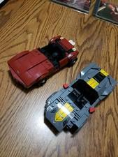 LEGO SPEED: Corvette C8.R Race Car and 1969 Corvette (76903) Incomplete 