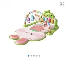 Baby Play Mat Gym Piano Music Lights Tummy Time Activity Mat Newborn Infant