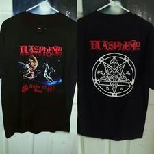 TSP TSHIRT 2Blasphemy gods of war shirt All Size S-5XL 2 Side Black Men