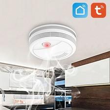 WiFi Smoke Alarm Fire Protection Smoke Detector Fire Alarm Home Security System