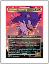 1x Sonic the Hedgehog - 2087, Sonic the Hedgehog Secret Lair, Magic MTG NM