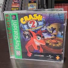 Sony Crash Bandicoot 2: Cortex Strikes Back Greatest Hits PS1 Action Manual