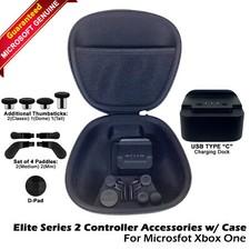 Xbox Elite Series 2 Controller Carrying Case w/ Charging Stand and Accessories