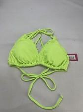 Xhilaration Lime Green Bikini Triangle Top, Medium New