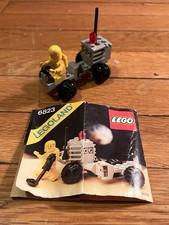 VINTAGE Lego Space 6823 Surface Transport 99% Complete 1983 NO METAL DETECTOR