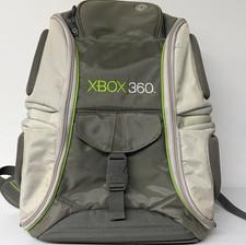 Xbox 360 Gray Nylon Backpack for Console, Padded with Partitions