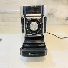 Sony HCD-EC55 Mini Hi-Fi Component 3 CD Changer MP3 Compact Disc Receiver Works