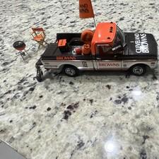 Chevrolet Cheyenne Diecast Pickup Truck Cleveland Browns NFL Brown Orange
