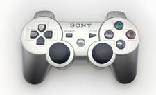 Sony PS3 DualShock 3 Controller Silver OEM - Tested - Clean