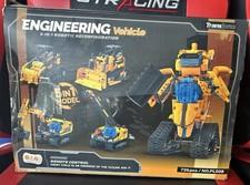 Engineering Vehicle 5in1 RC Building Set 736pcs STEM Robot Kit NEW