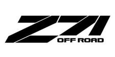 2x Z71 fits Chevy Truck 4x4 Off Road Silverado 1500 Sticker Vinyl Decal 9.5 x 3"